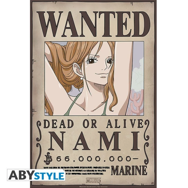 Nami Origin ONE PIECE WANTED Nami Originali - Nuovo EUR 6,00 - PicClick FR