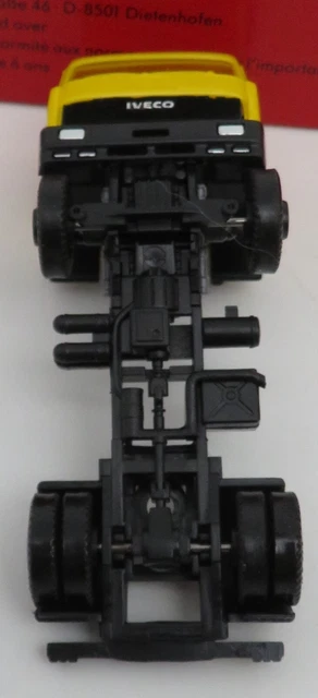 HERPA HO 1/87 US TRUCK KENWORTH W900 TRAILER SEMI REMORQUE BENNE GRAY #850014