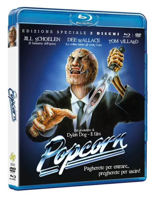 Popcorn (Blu-Ray+Dvd) (Blu-ray) Jill Schoelen Dee Wallace-Stone Ray Walston