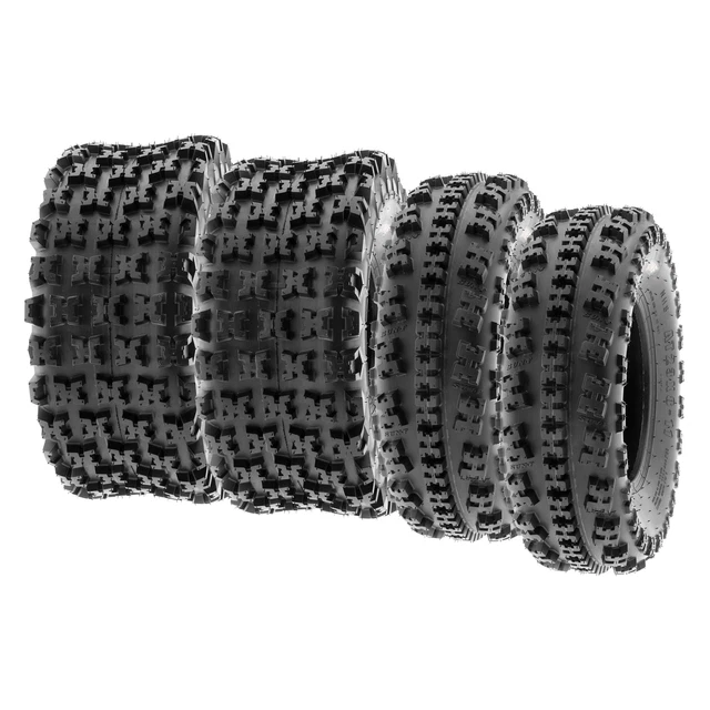 【2 Front 22x7-10 】【2 Rear 22x10-9 】SunF ATV UTV Tires Tubeless 6 Ply - A027 【2 Front 22x7-10 】【2 Rear 22x10-9 】SunF ATV UTV Tires Tubeless 6 Ply - A027