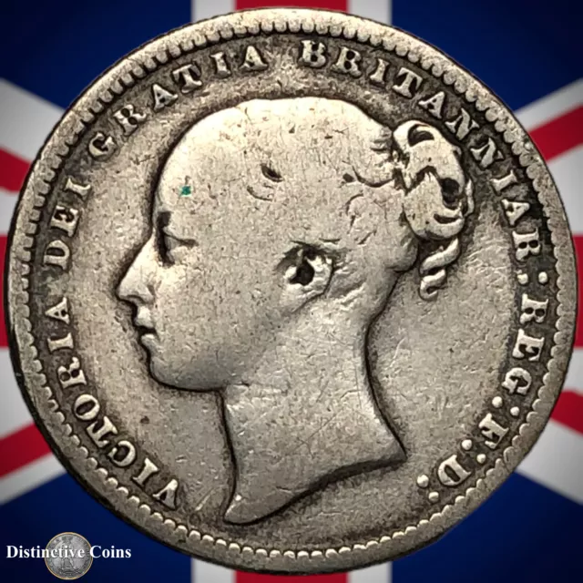 Great Britain 1874 British One Shilling GB0343