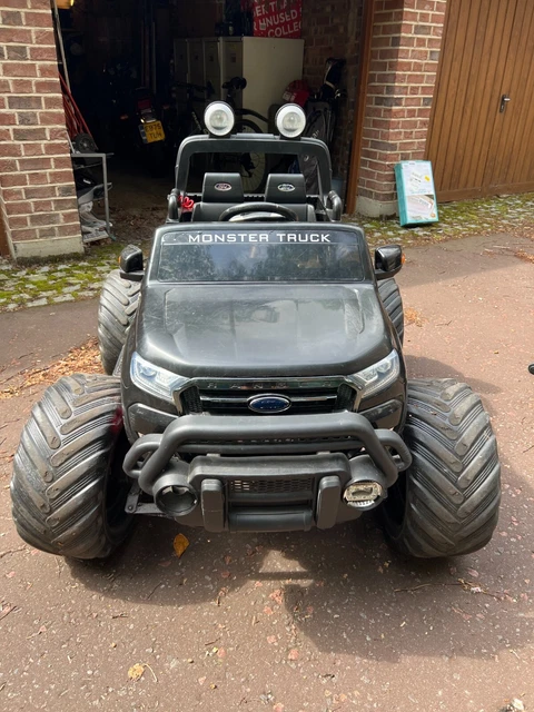 KIDS RIRICAR FORD Ranger Monster Truck Ride On Car 12v RRP £700 !! £175 ...