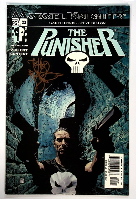Punisher #23 Vol 4 Signed by Tim Bradstreet Marvel Comics 2001