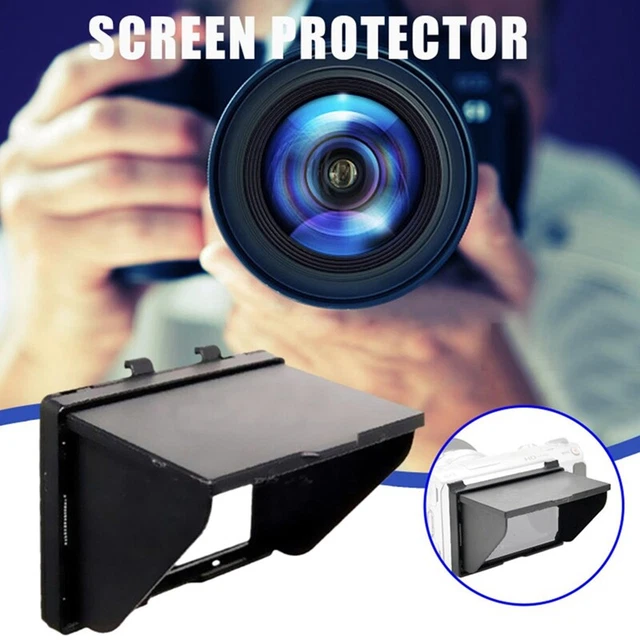 LCD Hood Shade Cover Screen Protector Sunshade Guard for NEX-3 NEX-5 NEX-C3 K9V6