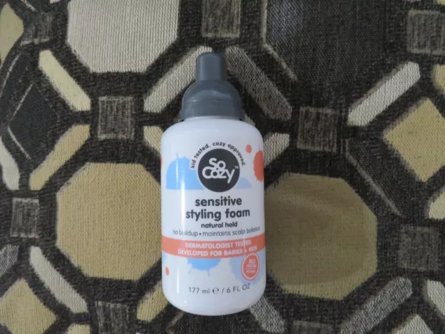 So Cozy Sensitive Styling Foam~Natural Hold For BABIES + KIDS 6 FL OZ