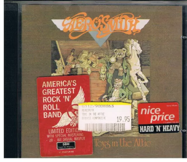 Toys in the Attic von Aerosmith  CD sehr gut erhalten.
