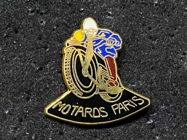 a PINS PIN ENAMEL ARMEE POLICE MOTO PARIS BALLARD