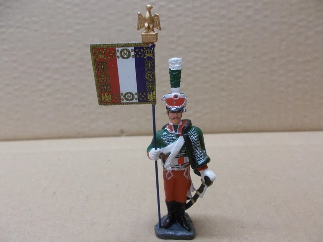 Soldat De Plomb Américain 1941 Porte-drapeau - Occasion, Fabrication Espagnole