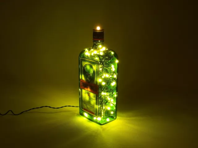 Jägermeister - Flaschen Tischlampe Lampe LED-Kette 220V - mit 120 LED´s L2-120wk 2