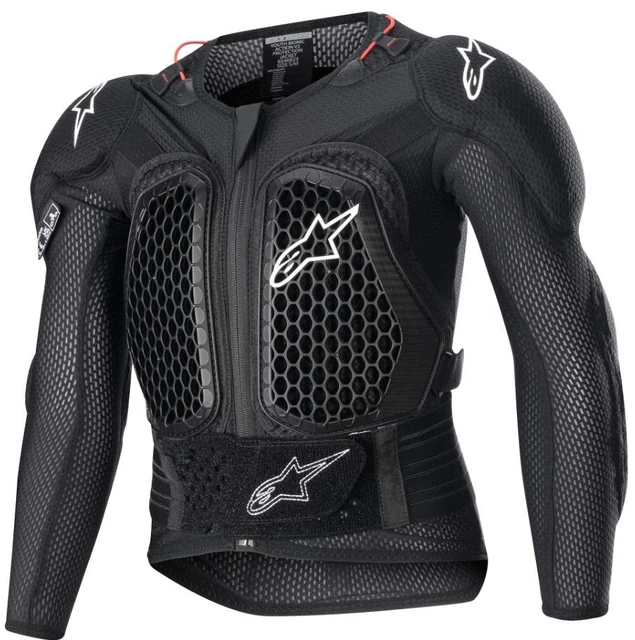 Alpinestars - Pettorina Motocross Bambino Youth Bionic Action V2 - Nero