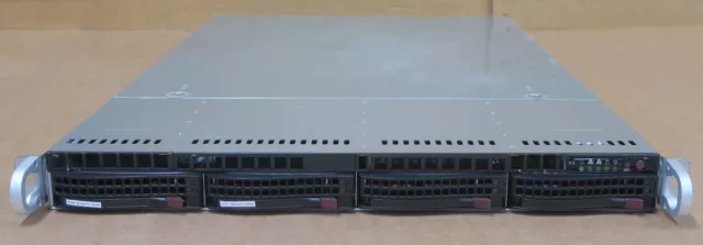 Supermicro 1U CSE-815 H8DGU-F 2x 16 CORE CPU 2x 250GB HDD Server