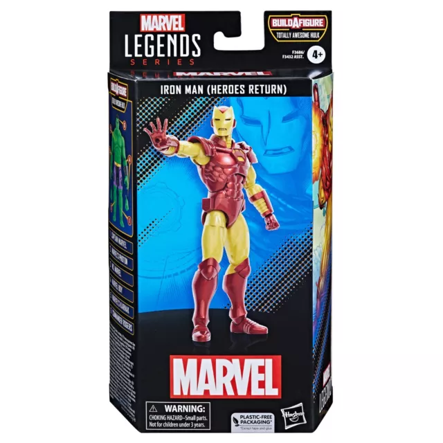 Marvel Legends 6" The Marvels Wave Iron Man Heroes Return TOTALLY AWESOME HULK