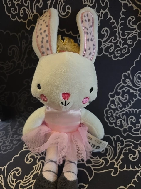 Princess Rabbit Toy SAINSBURYS HOME PRINCESS Ballerina Bunny Rabbit Plush Cuddly Soft Toy £ ...