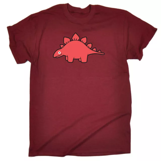 Dinosaur Stegasaurus Ani Mates - Mens Funny Novelty Gift T Shirt T-Shirt Tshirts