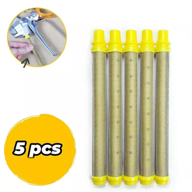 Fine 100 Mesh Spray Filter Replacement for WagnerSpraytech Sprayers Yellow Top