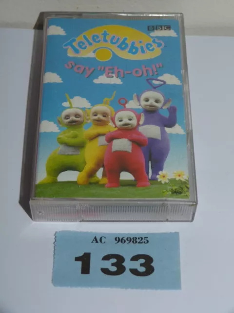 Teletubbies say "eh-oh" Cassette Story Tape Childrens Audiobook (b133)