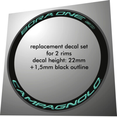 Campagnolo WH-103BO50DK Bora 50 Copertoncino RIM FRONT DARK etichetta prezzo consigliato £ 972.99 