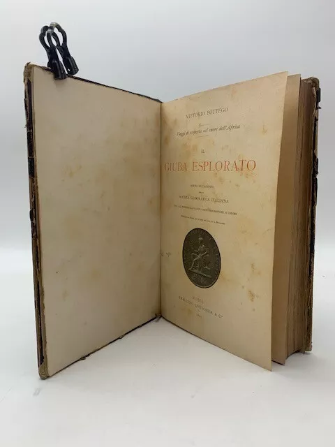 Vittorio Bottego, Il Giuba esplorato sotto gli auspici della Societa'..., 1895