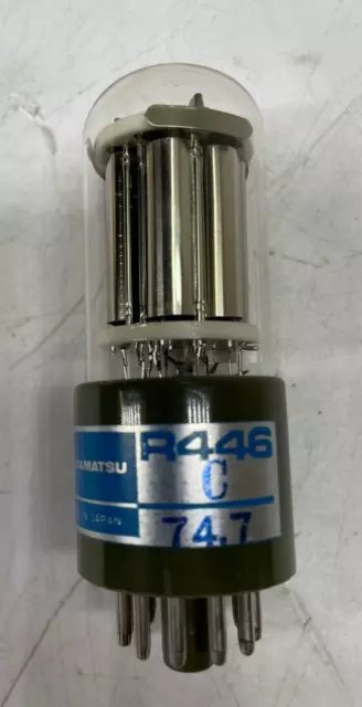 HAMAMATSU DEUTERIUM LAMP TYPE R446 C 74 MAde In Japan