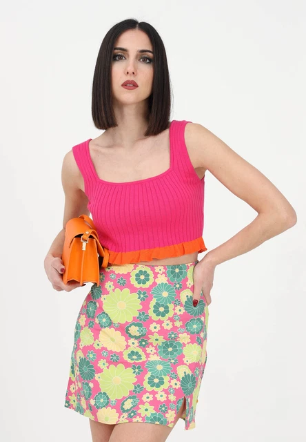 GLAMOROUS Gonne Donna Multicolor CORTA Gonna corta con stampa floreale all-over