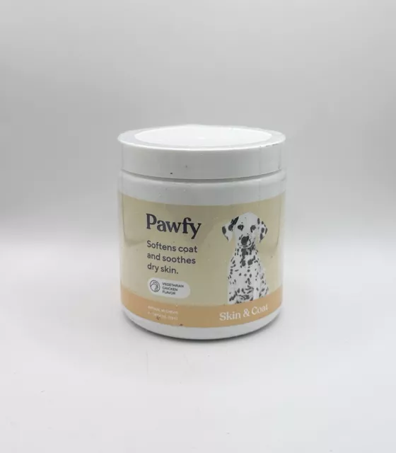 Pawfy Skin & Coat |Soft Chews|Allergies|Itching|Licking|Paw Biting - 30 Chews