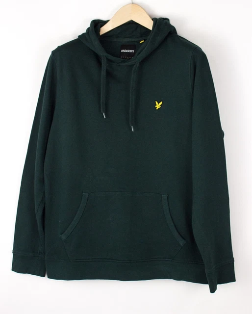 Lyle & Scott Casual da Uomo Maglione con Cappuccio Maglione Taglia L