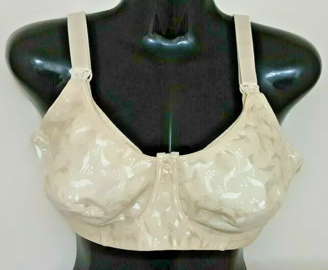 Size 14D Women's Skin Tone Maternity / Nursing Bra Bnwot