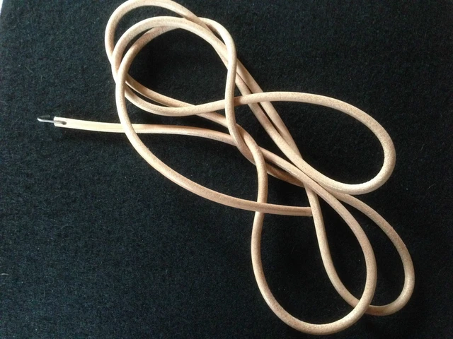 COURROIE CUIR 1.80 Metres Pour Machine A Coudre A Pedale Ancienne EUR 9