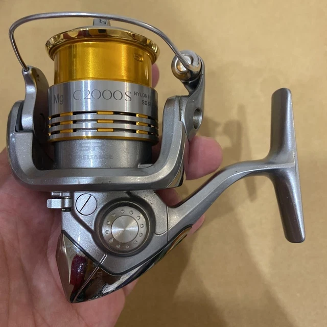 SHIMANO TWINPOWER 06ツインパワーMg C2000S SHIMANO - 06 ツインパワー mg C2000S ダブルハンドル 替え