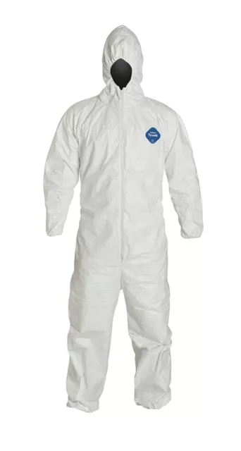 Hazmat Coverall Dupont UNISEX Tyvek TYCHEM PROSHIELD ISOCLEAN LAB COAT ☣️☢️👍