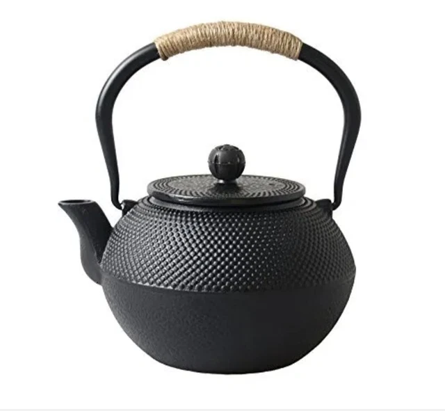 Hwagui - Large Cast Iron Teapot With Infuser For Varieties Of Loose Leaf Tea ...