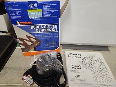 Kit de deshielo de techo y canaleta Frost King RC30 30' 120 V
