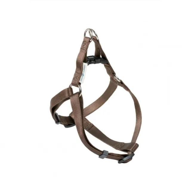 FARM COMPANY Comfort release Brown harness - Size M (2x50x71 cm)