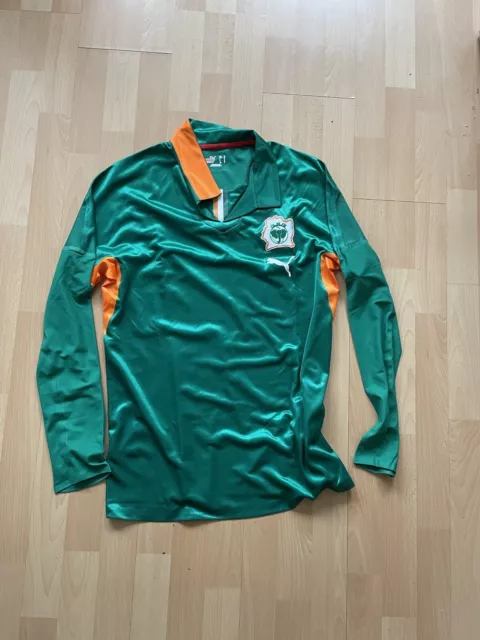 Puma Elfenbeinküste Match Authentic Player Issue Shirt Maillot Ivory Coast Gara