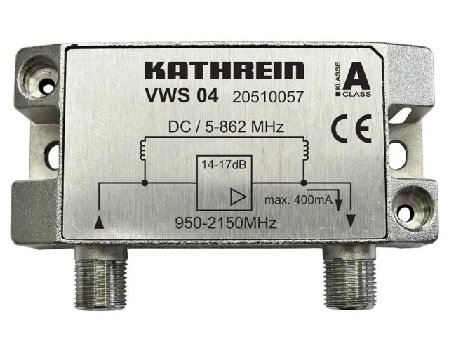 Kathrein VWS 04 Sat-ZF-Verstärker 47-862 MHz / 950-2400 MHz