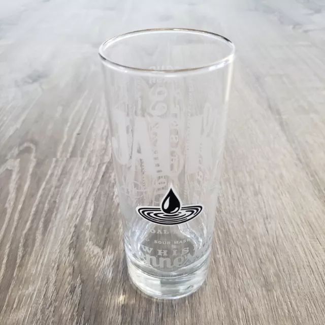 JACK DANIELS OLD No. 7 Highball Whiskey Glass Barrels Design 12.95