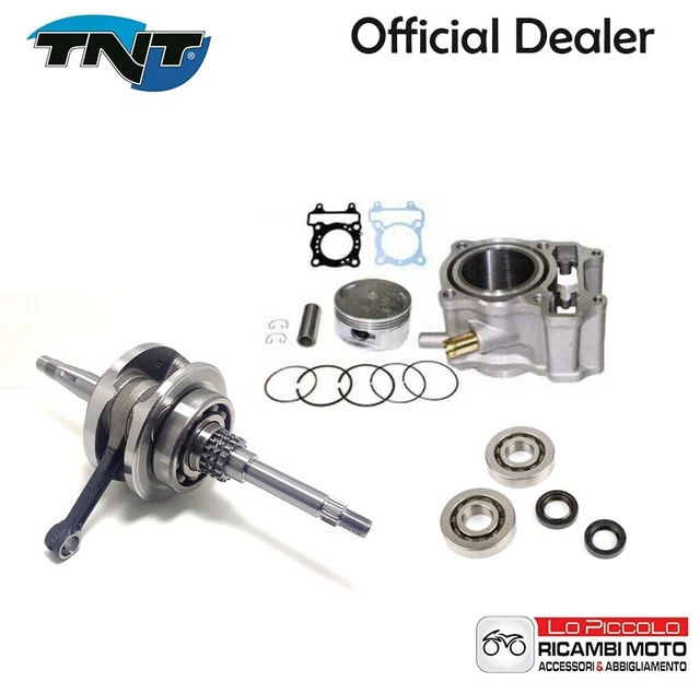 KIT ALBERO MOTORE+CUSCINETTI+CILINDRO PER Honda Sh Ie Scoopy 150 4t-2v 2005-2012