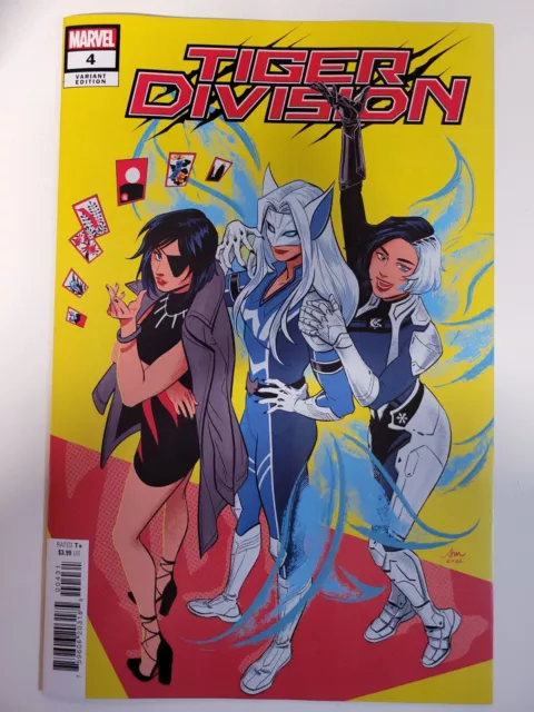 Tiger Division #4 Marvel 2022 Series Variant 9.4 Near Mint