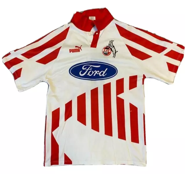 1.FC Köln Trikot Saison 1994/95 Gr. M Puma Ford Retro