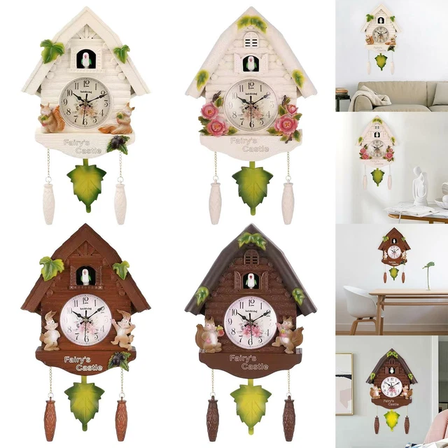 Horloge murale coucou nordique décoration créative pour cuisine salle de