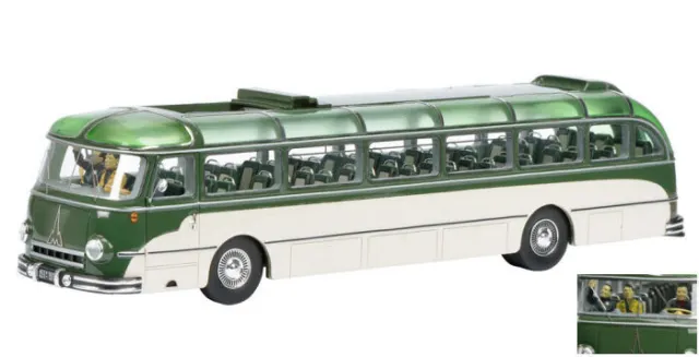 Miniature Bus 1:43 Schuco Magirus Deutz O6500 Modeling Static Diecast