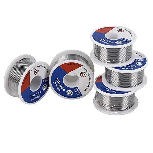 Soldering Tin Wire 50g 0.6mm 0.8mm 1.0mm 1.2mm 1.5mm 2.0mm Rosin Core Solder