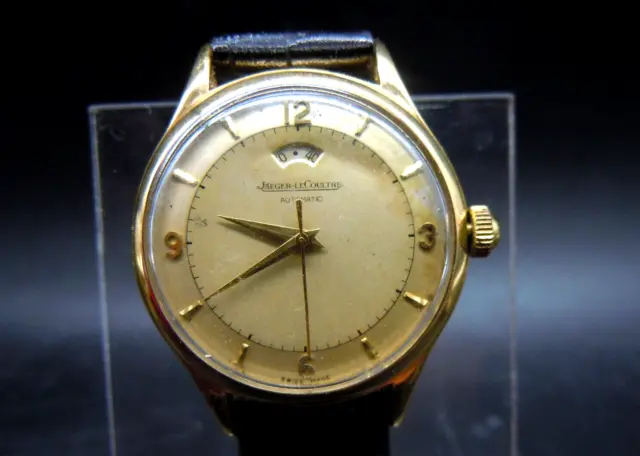 Jaeger Le Coultre Solid 18Ct Gold Gent's Automatic Wristwatch Power Reserve