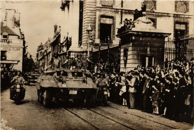 CPA AK Military - From Siena to Belfort - Liberation of Dijon (698451)