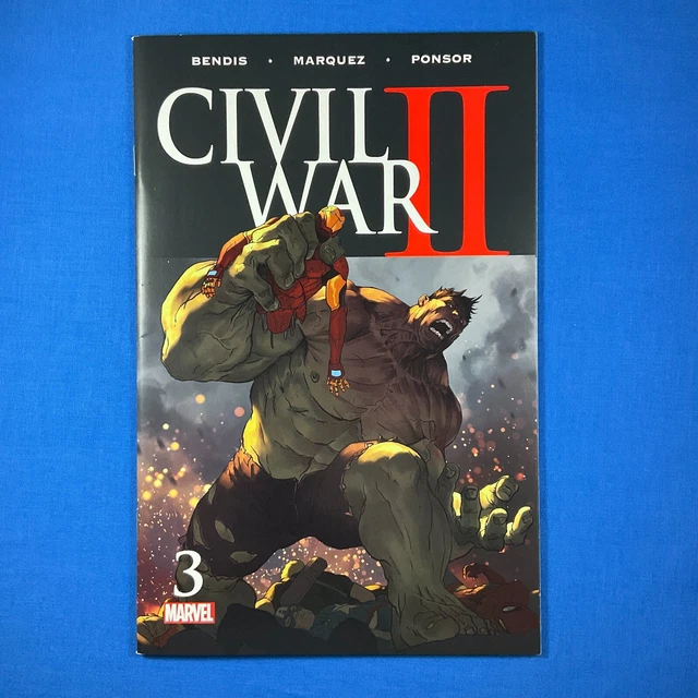 Civil War II #3 Immortal Hulk Marvel Comics 2016 Cover A First Printing