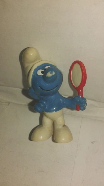 FIGURINE SCHTROUMPF : 20219 Cone Surprise - TBE (Smurf Puffi