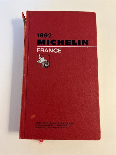 洋書 MICHELIN FRANCE 1994 Red Guide francais Michelin Red Guide: France 1995/645: Michelin Travel
