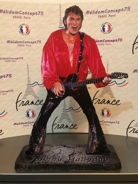 RARE POUPÉE JOHNNY Hallyday Mattel 1995 certificat d'origine - boite d'origine EUR 99,00