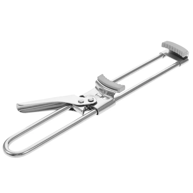 Abridor de vidrio ajustable abridor de botellas de acero inoxidable frasco abridor de tapas cocina cocina Ga