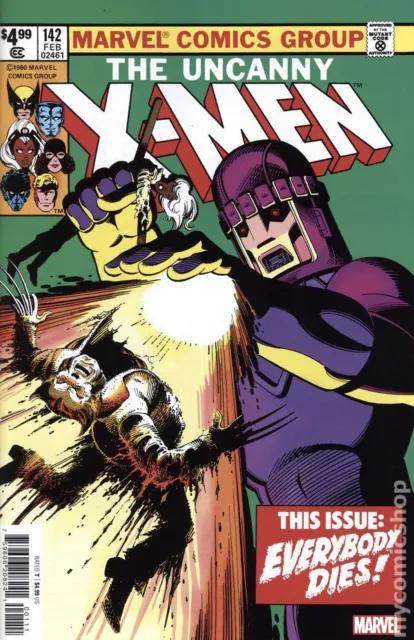 Uncanny X-Men 1963 Facsimile Edition #142 Stock Image